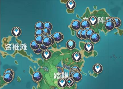 原神海灵芝最多的地方是哪里 原神海灵芝分布图详情