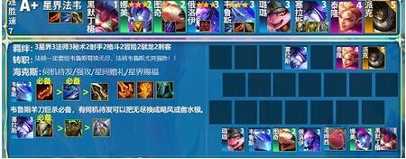 金铲铲之战星界法韦阵容怎么搭配 金铲铲之战星界法韦阵容搭配推荐