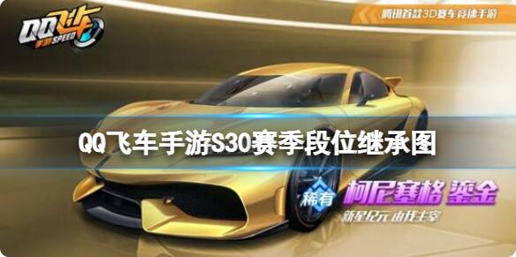 QQ飞车手游S30段位继承规则是什么 S30赛季段位继承图