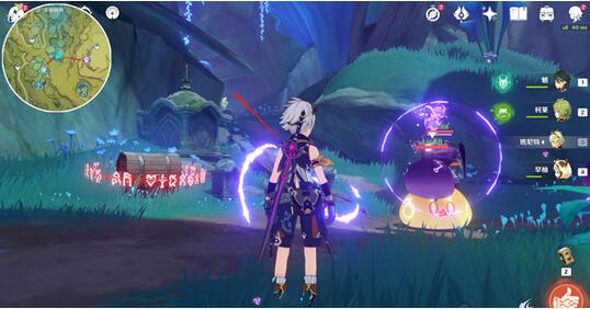 原神掣电树虚极花蕊怎么破坏 原神掣电树虚极花蕊破坏方法