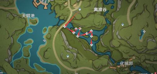 原神月莲采集路线3
