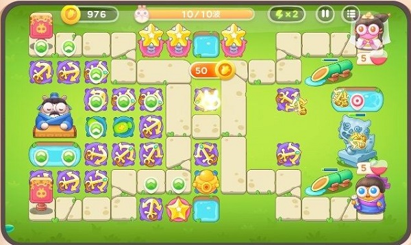 保卫萝卜4白萝卜35关怎么通关 保卫萝卜4白萝卜35关通关教程