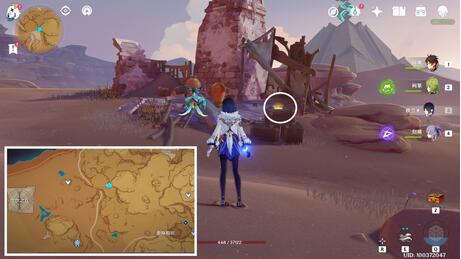 原神沙漠旋曜玉帛在哪里 原神沙漠旋曜玉帛位置一览