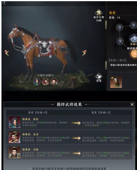 极无双2渠黄怎么样 极无双2渠黄使用介绍