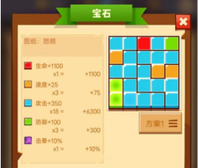 疯狂骑士团宝石怎么拼满 疯狂骑士团宝石图文攻略