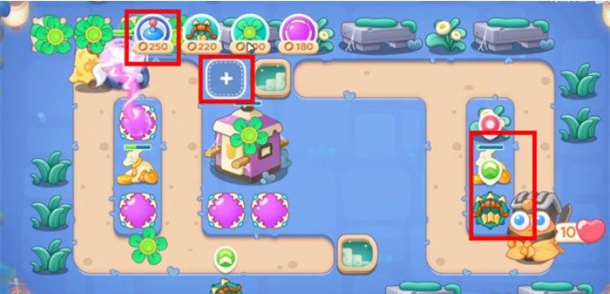 保卫萝卜4阿波道长14关攻略 阿波道长第14关图文通关解析[多图]图片4