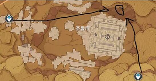原神沙中孤城副本在哪 原神沙中孤城副本位置一览