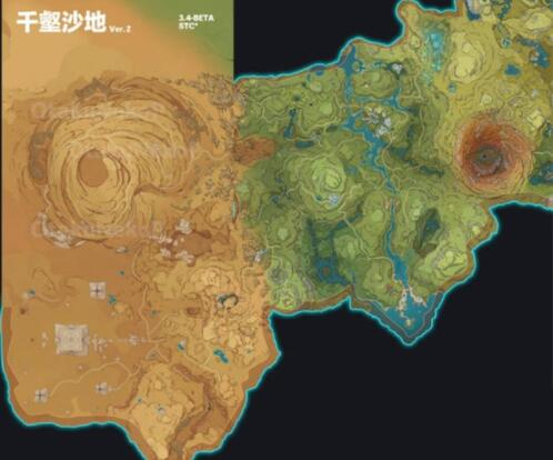 原神千壑沙地怎么进入 原神千壑沙地进入方法
