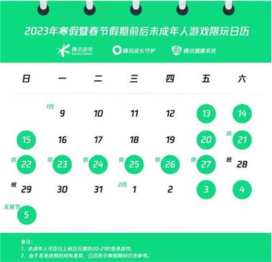 王者荣耀2023春节未成年可以玩多久 王者荣耀2023春节未成年游戏时间介绍