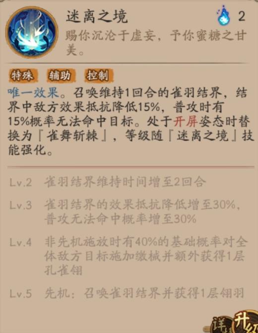 阴阳师孔雀明王怎么样 阴阳师孔雀明王技能一览