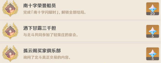 原神北斗邀约隐藏成就怎么获取 原神北斗邀约隐藏成就及获取方式