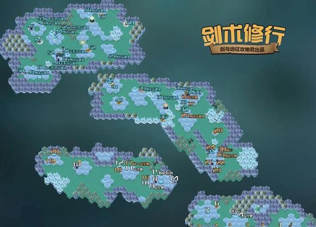 剑与远征剑术修行怎么过 剑与远征剑术修行通关路线图推荐
