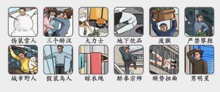 疯狂梗传冰天雪地找出十二个喝醉的人怎么过 疯狂梗传冰天雪地找出12个喝醉的人答案解析