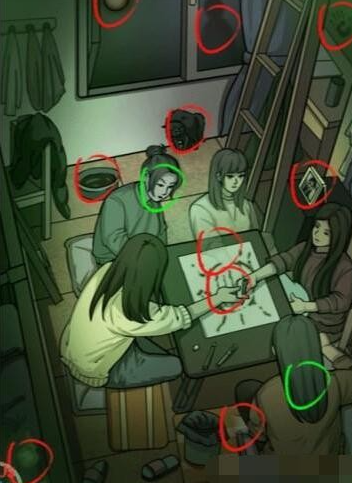 疯狂梗传女寝之夜怎么通关 疯狂梗传女寝之夜诡异点寻找方法详解