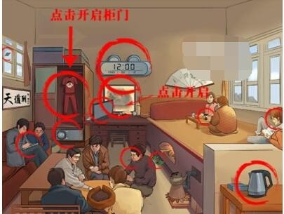 无敌脑洞王者合家欢怎么过 无敌脑洞王者合家欢找出13处不合理通关攻略