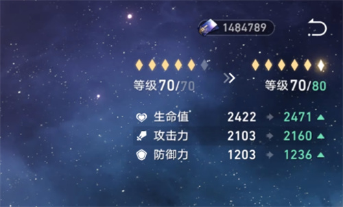 崩坏星穹铁道角色70升80要多少经验 70到80所需经验书一览