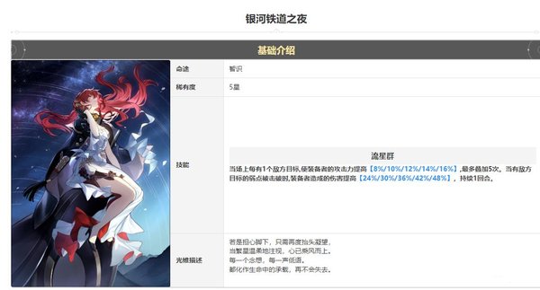 崩坏星穹铁道姬子攻略人物培养玩法攻略