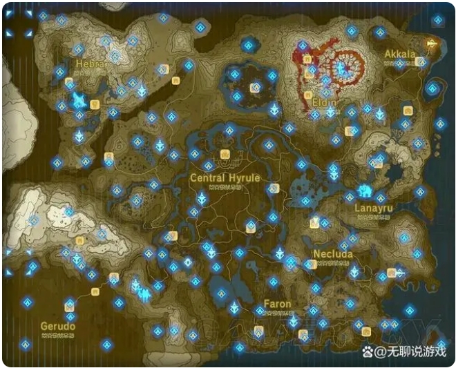 塞尔达传说旷野之息全神庙位置