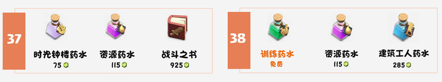 部落冲突商店物品刷新顺序及时间一览