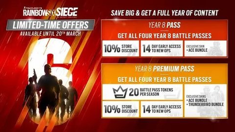 彩虹六号Y8S1什么时候更新 彩虹六号Y8S1更新时间