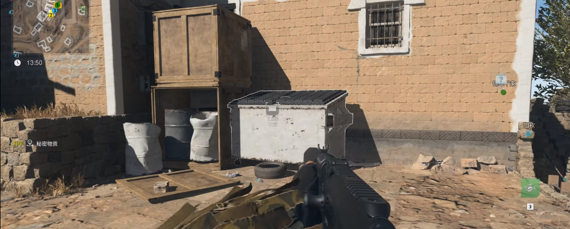 cod19DMZ模式白荷花阵营四级任务前进路线攻略