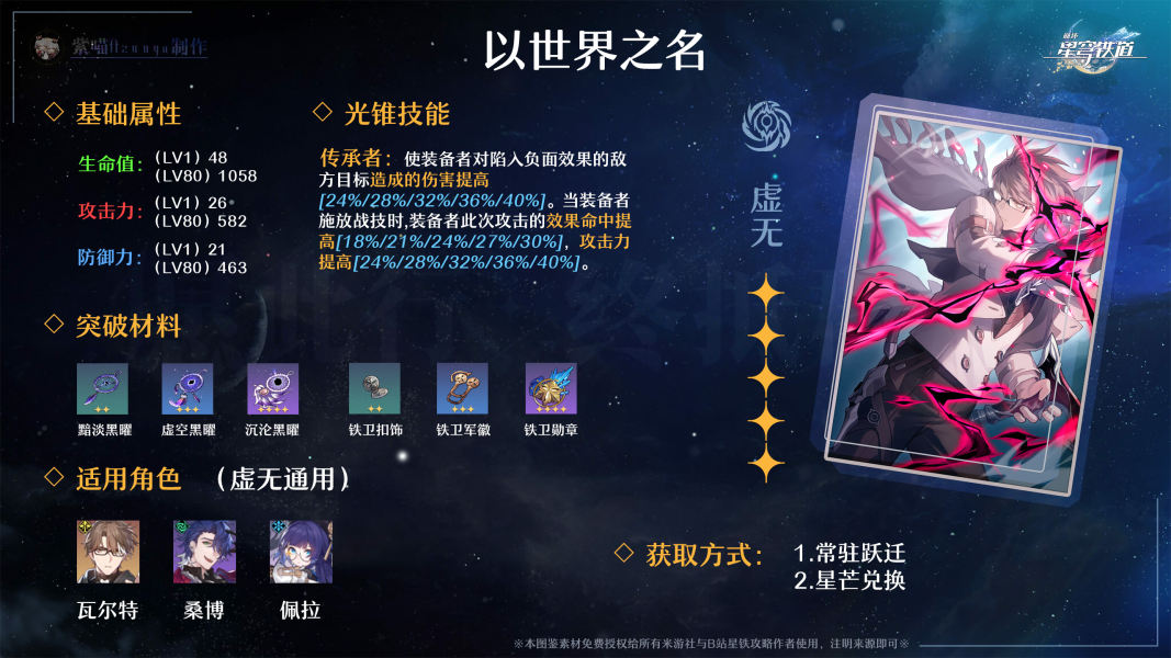 崩坏星穹铁道全五星光锥一图流图鉴分享