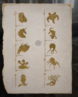 霍格沃茨之遗神奇动物三角计算解密系统提示纸所在地一览