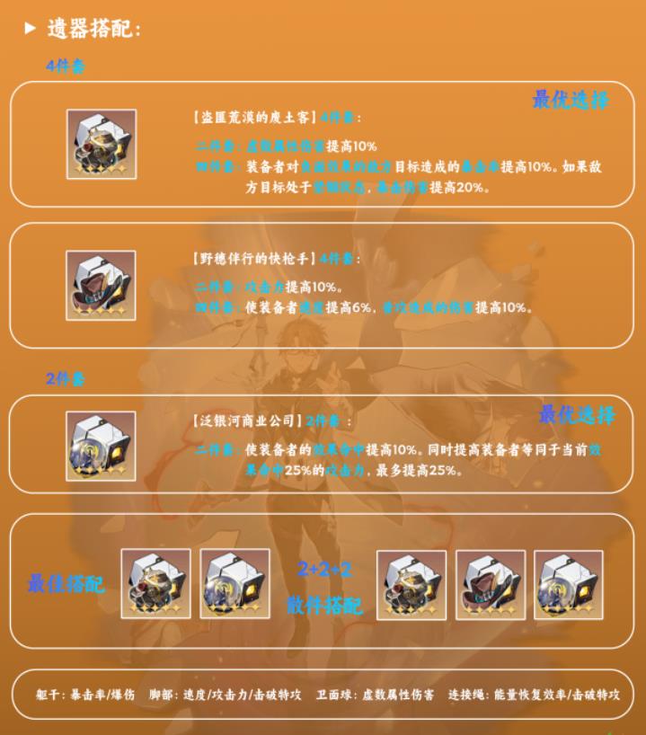 崩坏星穹铁道瓦尔特攻略人物培养玩法攻略