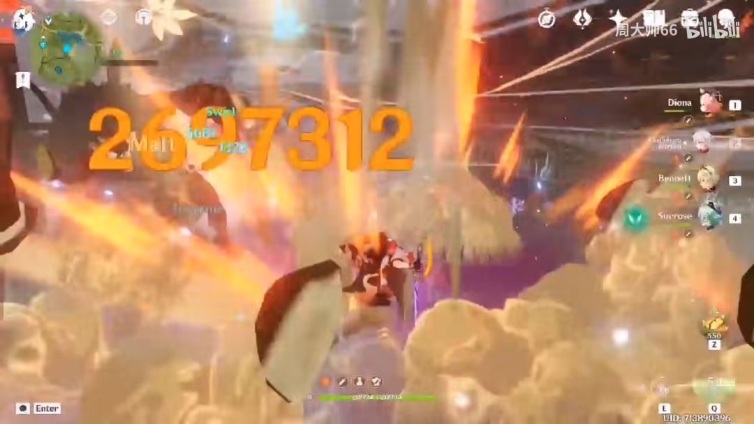 原神核爆伤害排名最新 原神核爆排行榜2023