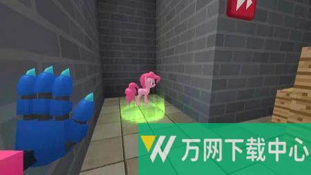 蓝色怪物逃生 