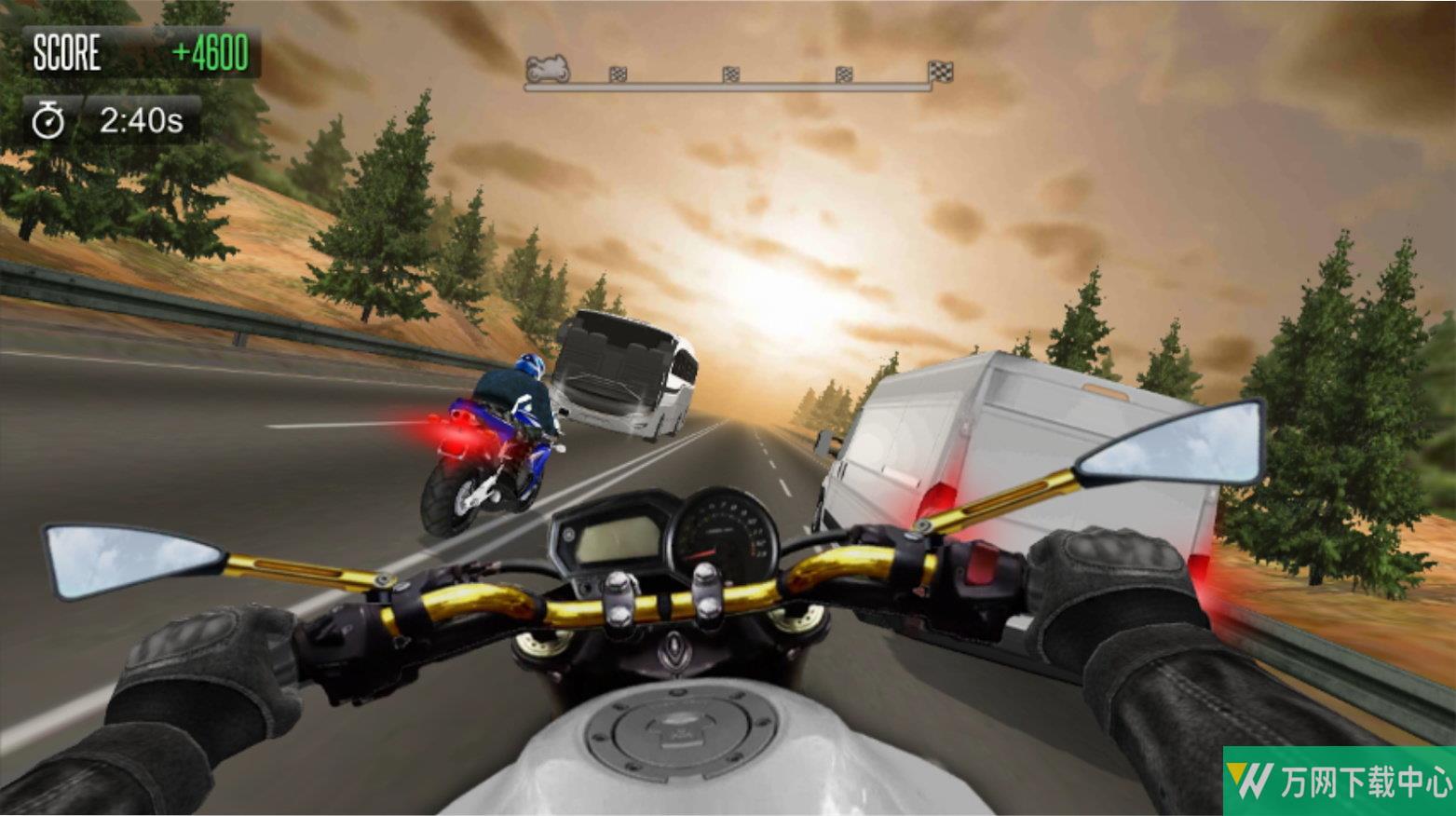 城市自由摩托车 