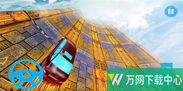 极端赛车高速行驶 