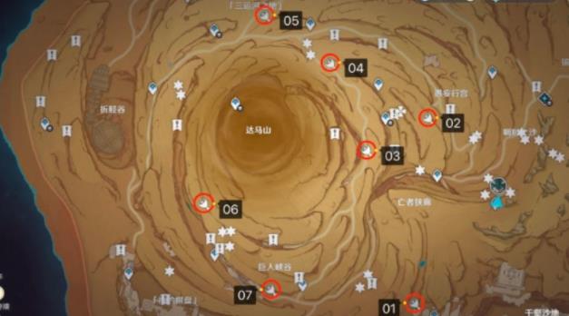 原神具现机关与风之厄灵全部位置图文详解