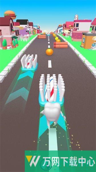 牙齿人跑酷 